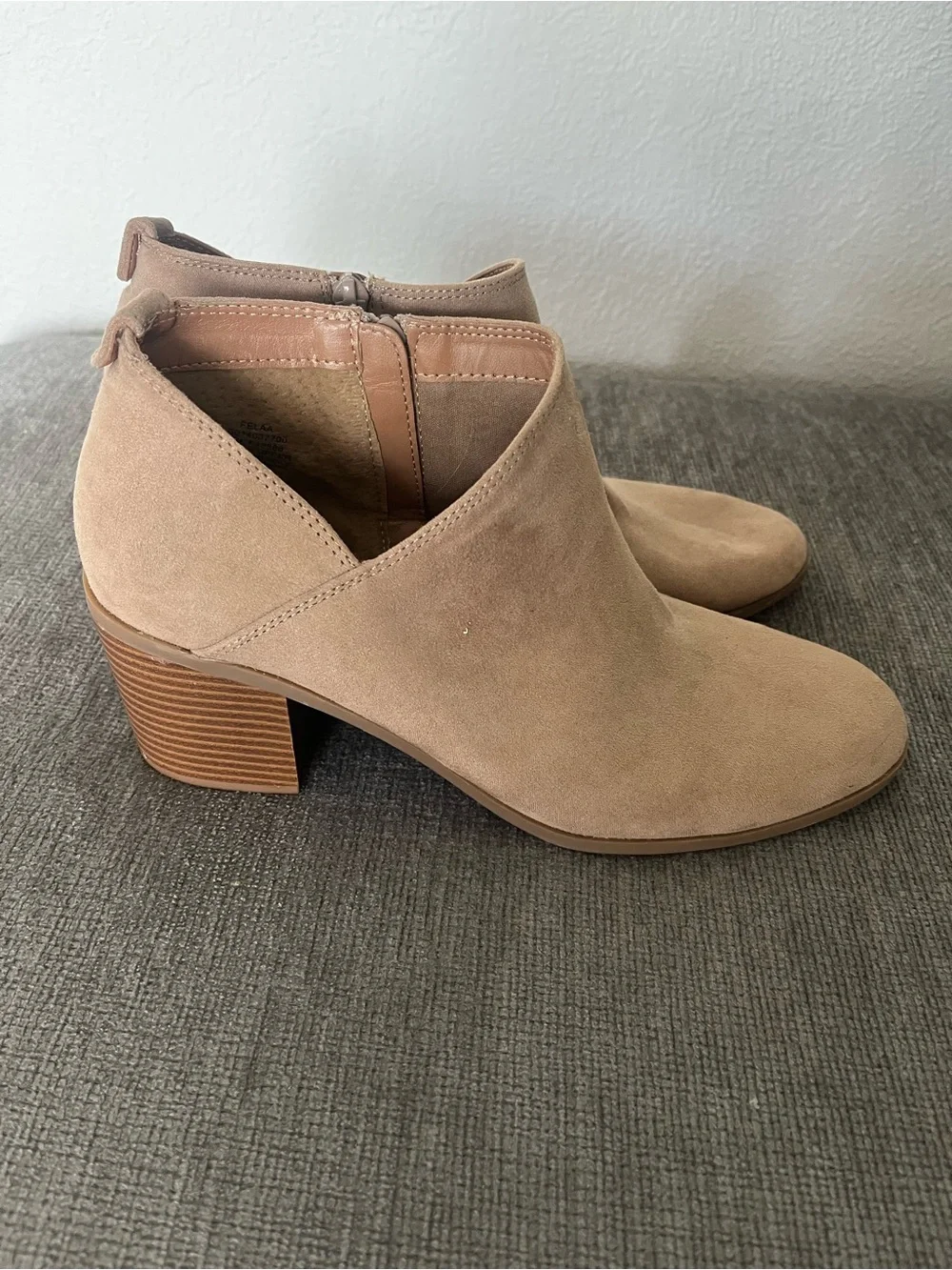 Style & Co. Suede Chukka Ankle Boots in Tan